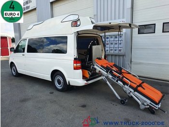 Pogotowie Volkswagen T5 Krankentransport inkl Trage Rollstuhl Scheckh: zdjęcie 1