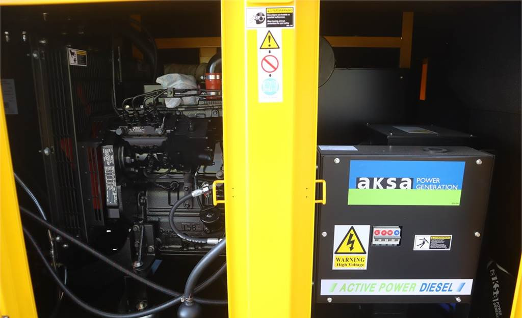 Generator budowlany AKSA APD30C Valid inspection, *Guarantee! Diesel, 30 kV: zdjęcie 5