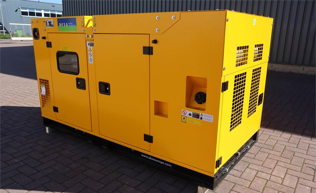 Generator budowlany AKSA APD30C Valid inspection, *Guarantee! Diesel, 30 kV: zdjęcie 4