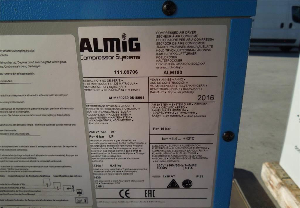 Sprężarka powietrza Alup OSUSZACZ ZIĘBNICZY ALMIG 2,70M3/MIN 2016R: zdjęcie 2