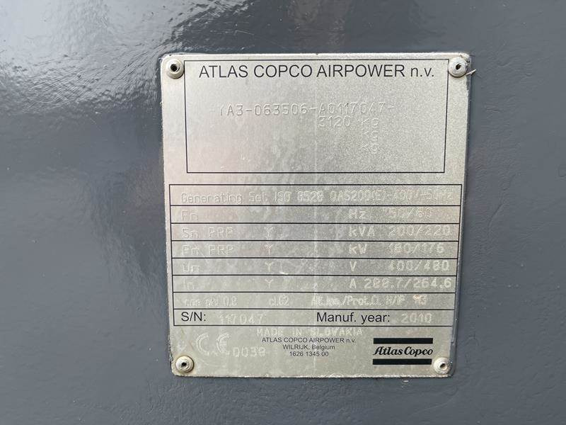 Generator budowlany Atlas-Copco QAS 200: zdjęcie 10