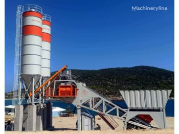 POLYGONMACH 100 m3 per hour mobile concrete batching plant - Betoniarnia
