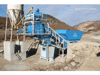 Betoniarnia Plusmix 60m³/Hour MOBILE Concrete Plant - BETONNYY ZAVOD