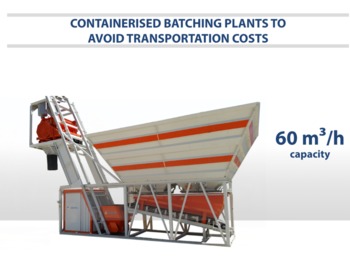 SEMIX Compact Concrete Batching Plant Containerised - Betoniarnia