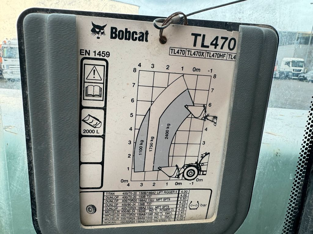 Ładowarka kołowa Bobcat TL 470 Teleskoplader 9 Ton +Gabel +Schaufel: zdjęcie 25