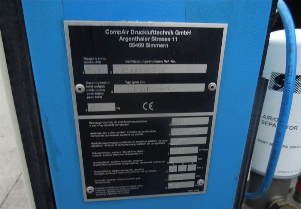 Sprężarka powietrza Compair SPRĘŻARKA ŚRUBOWA KOMPRESOR 7,5KW 10BAR: zdjęcie 3