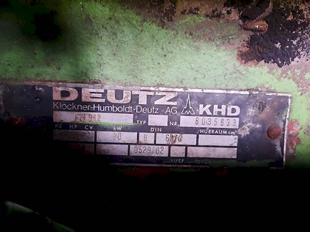 Sprężarka powietrza Deutz F2L912: zdjęcie 6