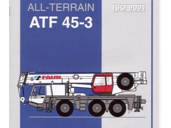 Faun ATF45-3 6x6x6 50t - Dźwig samojezdny