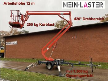 Podnośnik koszowy E 12 GK Arbeitshöhe 12 m 200kg hydr. Abstützung: zdjęcie 1