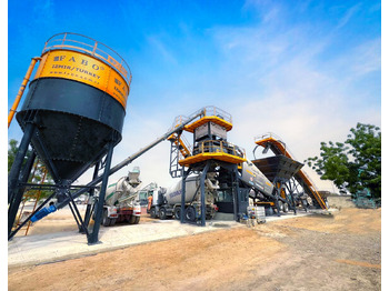 Nowy Betoniarnia FABO 60m³ Ready-Mix Mobile Concrete Batching Plant: zdjęcie 3