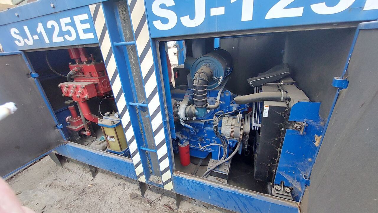 Kafar GIKEN GIKEN SJ-125e piler water jet system pump jetting pres-in for silent piler no kowan still worker cutter cutting: zdjęcie 9
