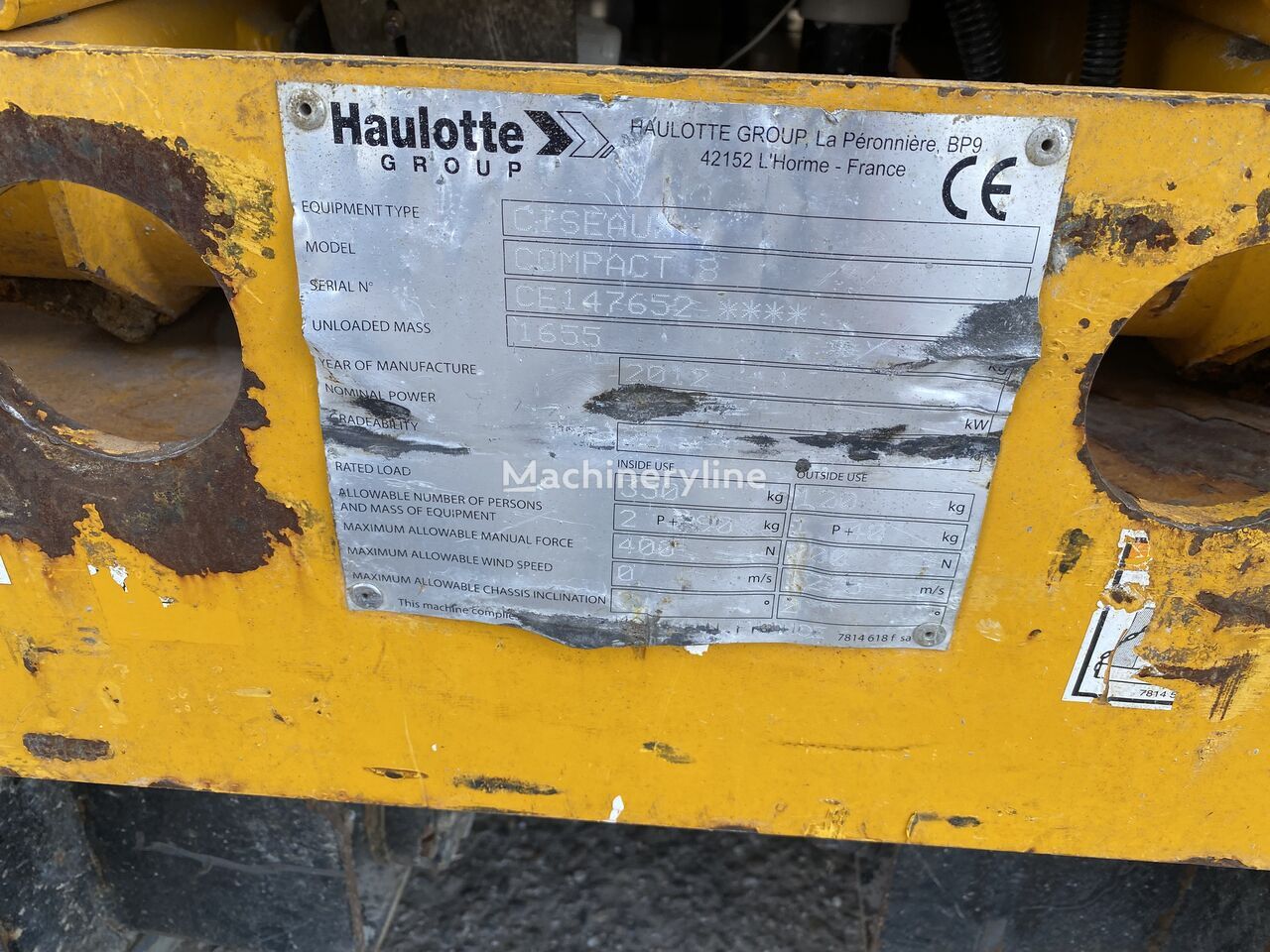 Podnośnik nożycowy Haulotte COMPACT 8E: zdjęcie 8