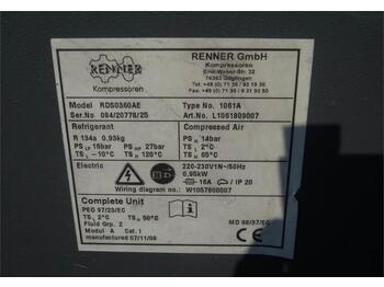Sprężarka powietrza INNE OSUSZACZ ZIĘBNICZY RENNER RDS0360 6,08M3: zdjęcie 2
