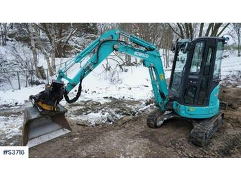 Minikoparka KOBELCO SK25SR-6E Excavator with machine trailer: zdjęcie 1