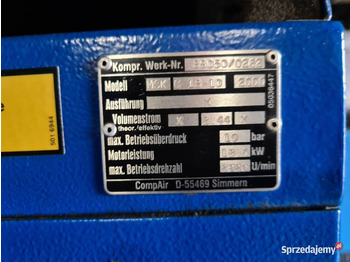 Sprężarka powietrza Kompresor śrubowy MAHLE MSK 18,5 KW: zdjęcie 3