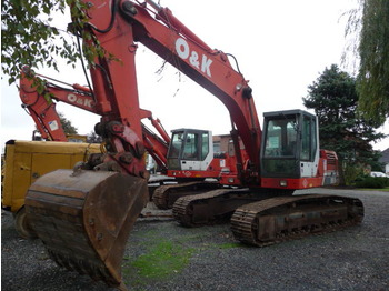 O&K Orenstein RH6-22, RH 6-22 Kettenbagger / Excavator, MONO-Boom, Bucket, Schnellwechsler, Hammer Line, 24 t, GERMAN, 9.500 h, Year 1998 - Koparka gąsienicowa