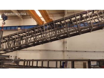 POLYGONMACH 1000x44400mm radial telescobic conveyor - Kruszarka stożkowa
