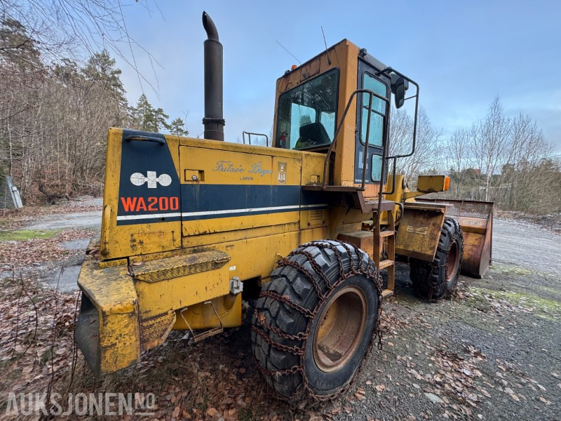 Ładowarka kołowa 1980 Komatsu WA200 Hjullaster