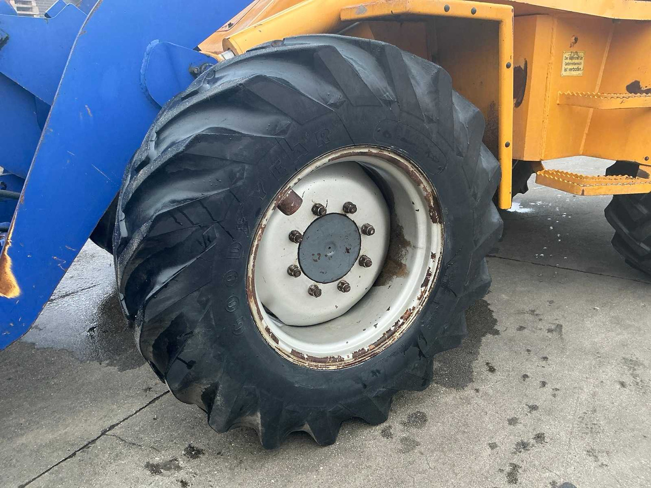 Ładowarka kołowa 1995 ZETTELMEYER ZL 802 SHOVEL