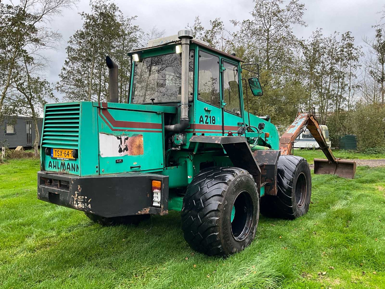 Ładowarka kołowa 1996 AHLMANN AZ18 SHOVEL