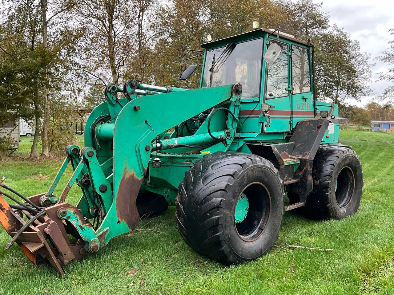 Ładowarka kołowa 1996 AHLMANN AZ18 SHOVEL