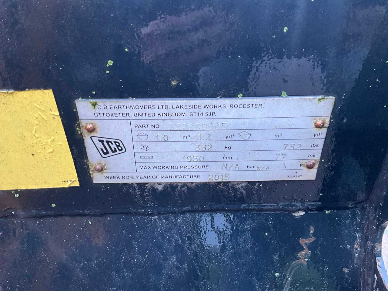 Ładowarka kołowa 1997 JCB 408 B SHOVEL