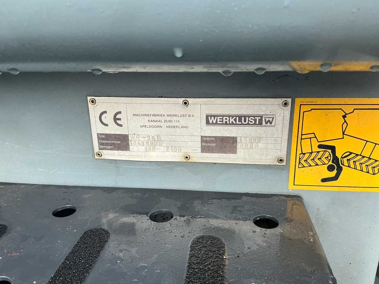 Ładowarka kołowa 2000 WORK ETHIC WG35D SHOVEL