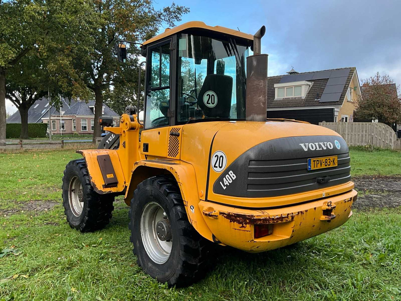 Ładowarka kołowa 2008 VOLVO L40B TP SHOVEL