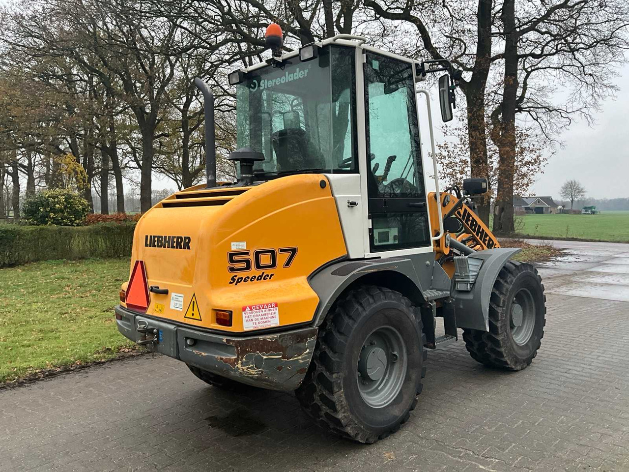 Ładowarka kołowa 2014 LIEBHERR L507 SPEEDER SHOVEL