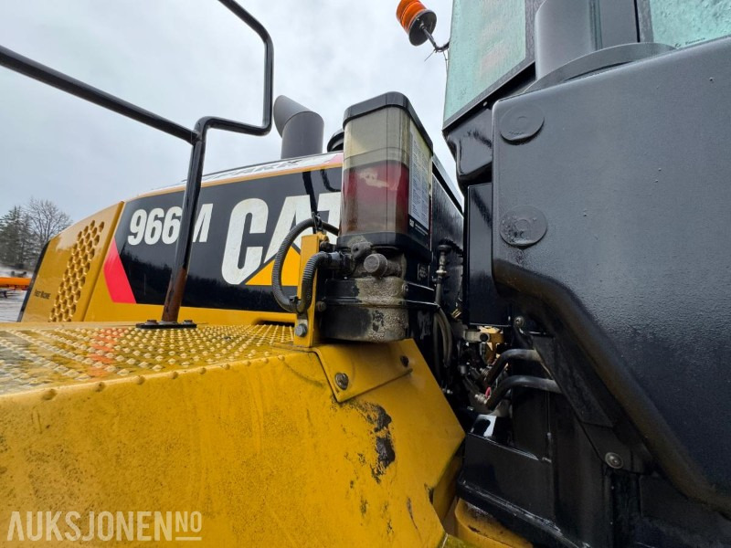 Ładowarka kołowa 2015 CAT 966M FOREST MACHINE HJULLASTER, VEKT, SENTRALSMØRING, FULL SERVICEHISTORIKK, SKUFFE