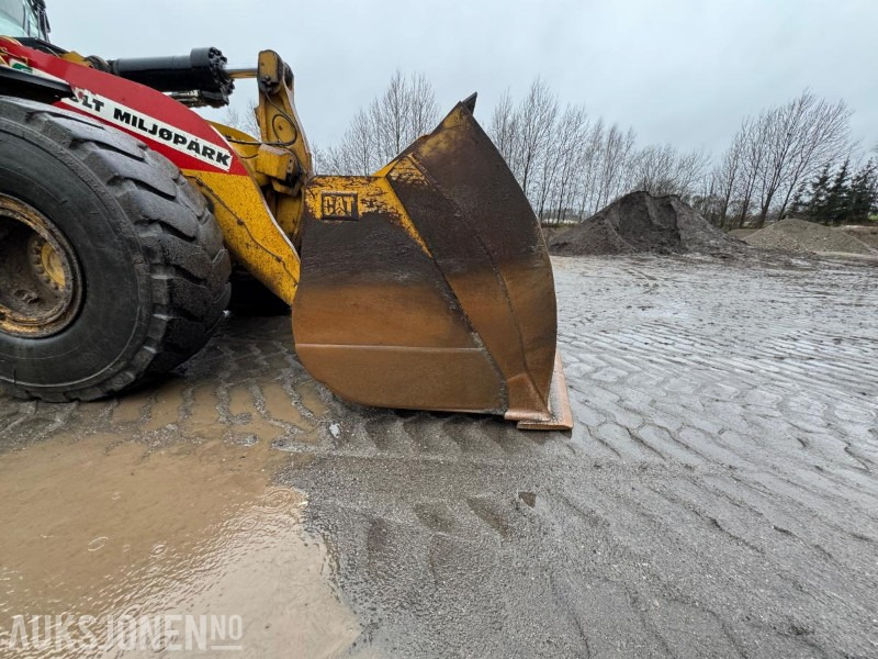 Ładowarka kołowa 2015 CAT 966M FOREST MACHINE HJULLASTER, VEKT, SENTRALSMØRING, FULL SERVICEHISTORIKK, SKUFFE