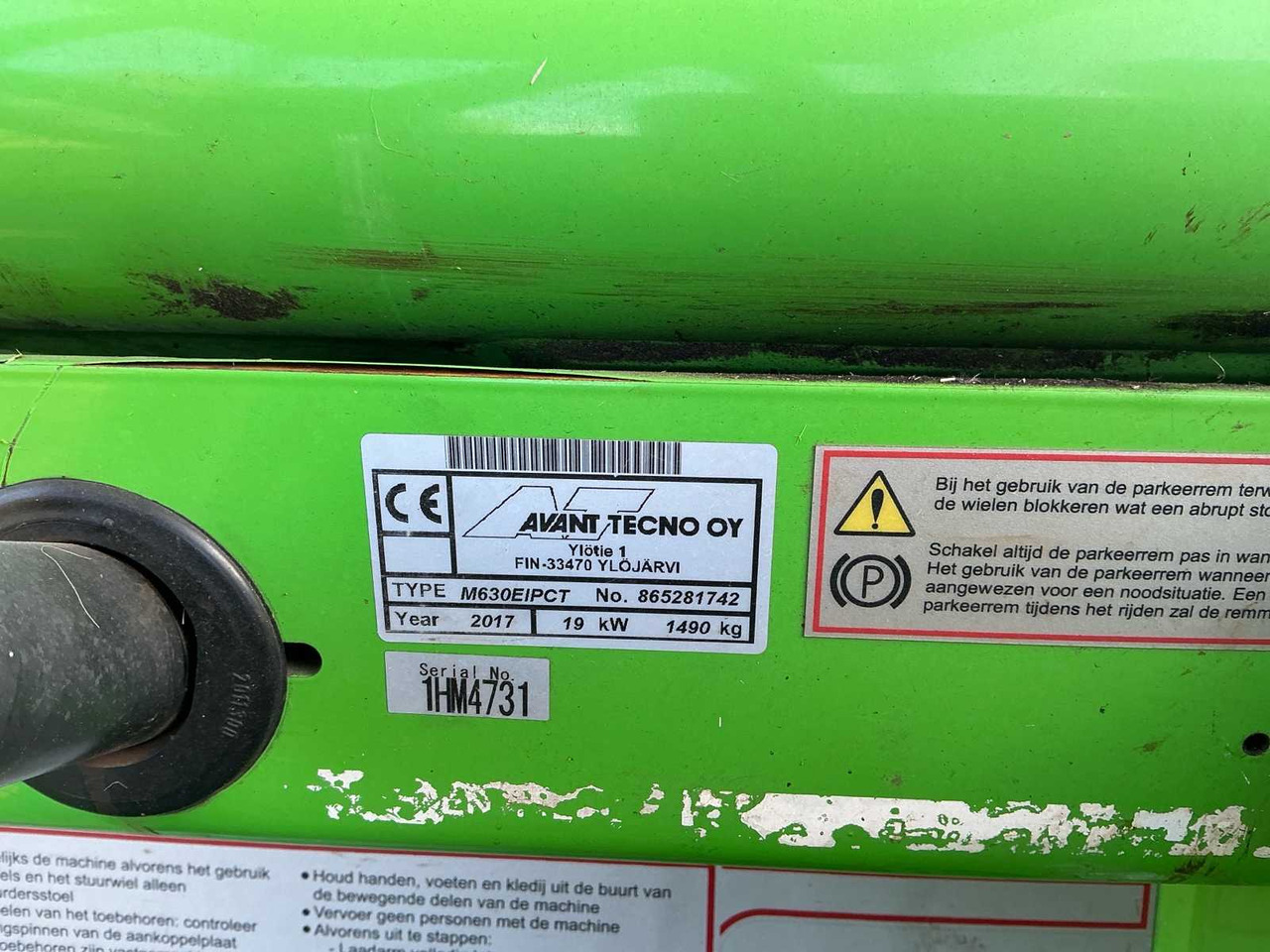 Ładowarka kołowa 2017 AVANT M630 SHOVEL