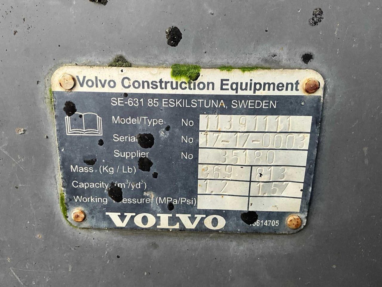 Ładowarka kołowa 2017 VOLVO L30G SHOVEL