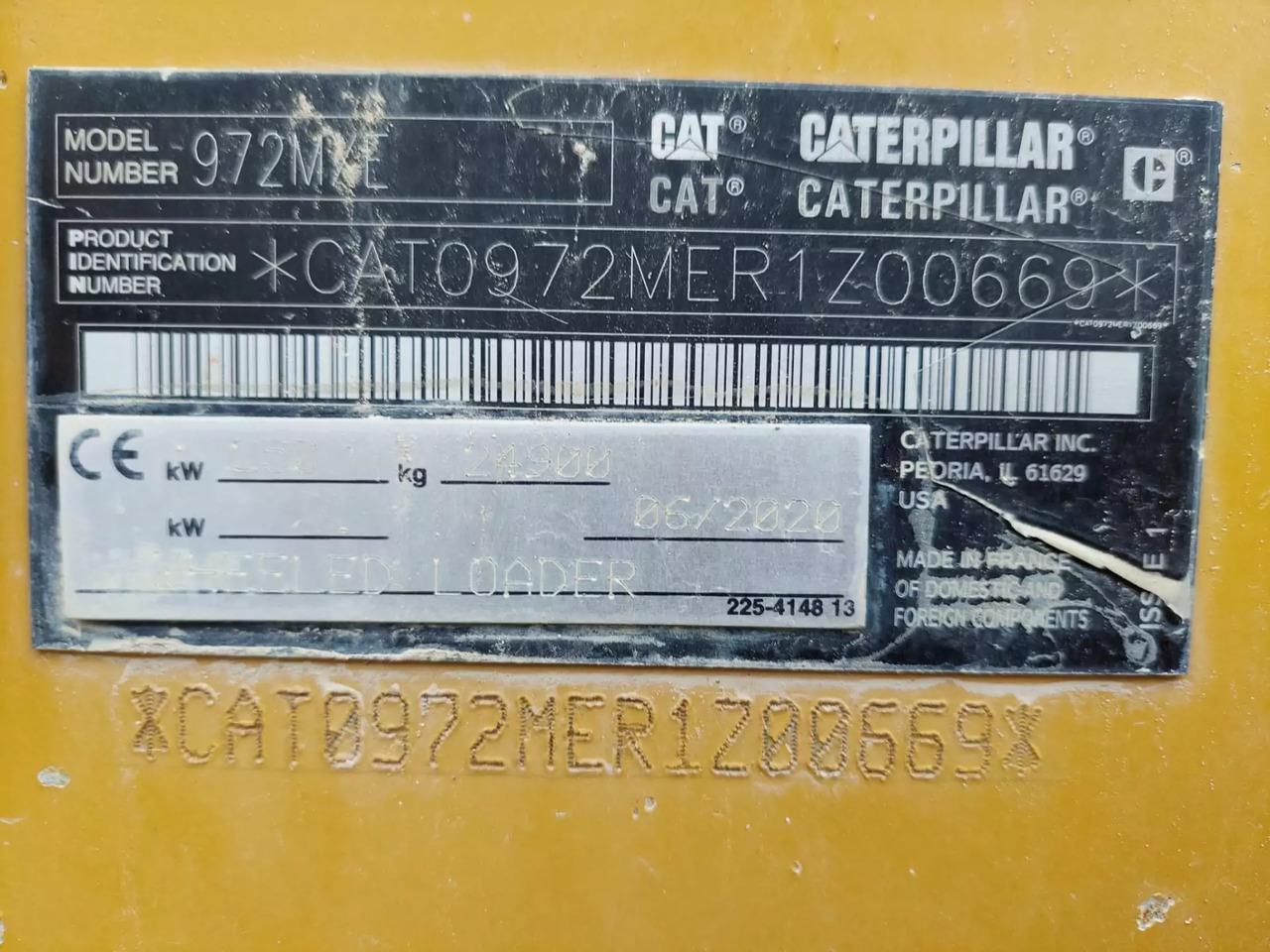 Ładowarka kołowa 2020 Caterpillar 972MXE