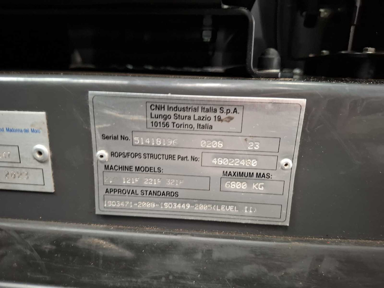 Ładowarka kołowa 2023 CASE 21F SHOVEL