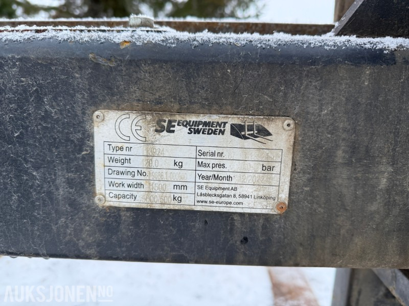 Ładowarka kołowa 2023 Hitachi ZW 160PL7 LSD - BM120, skuffm/bolton, hydr. gaffler