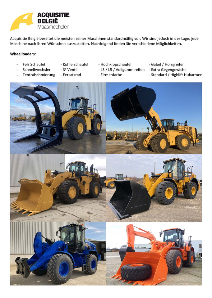 Ładowarka kołowa CATERPILLAR 980