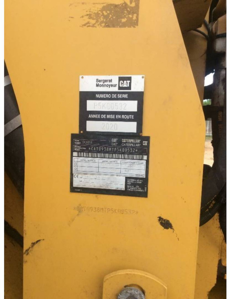 Ładowarka kołowa CAT 938M