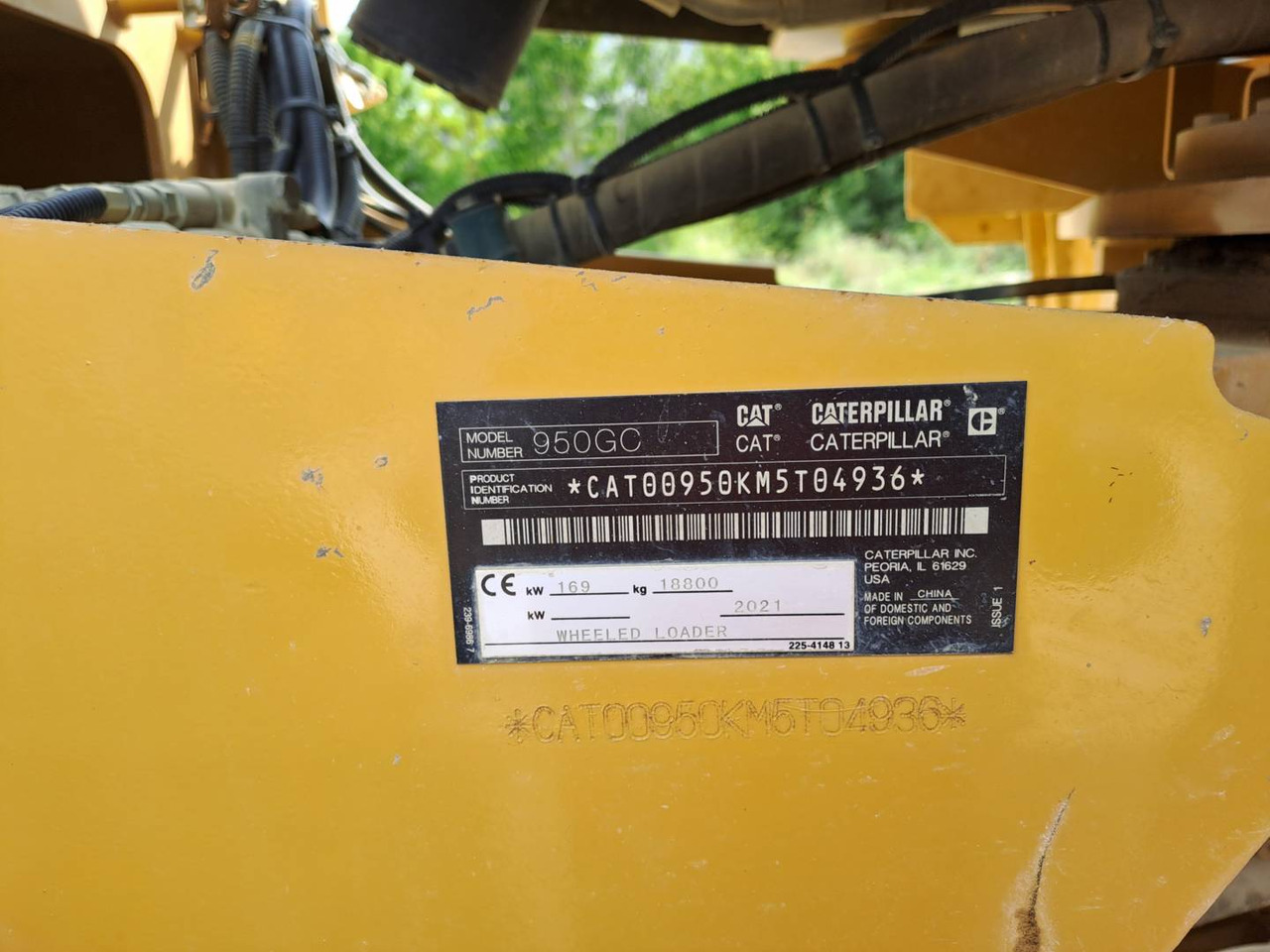 Ładowarka kołowa CAT 950GC