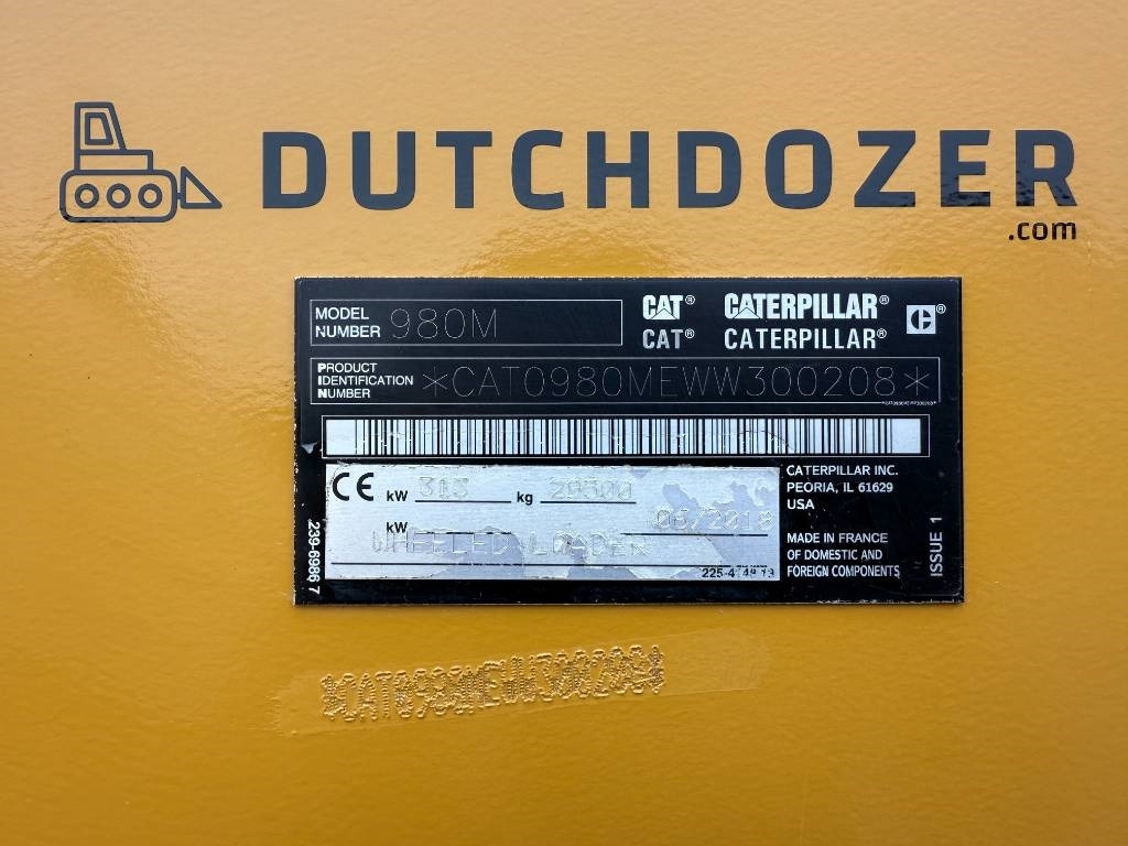 Ładowarka kołowa CAT 980M