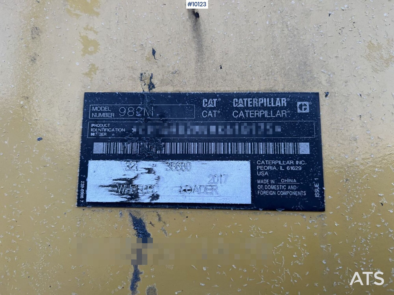 Ładowarka kołowa CAT 982M Hjullastare