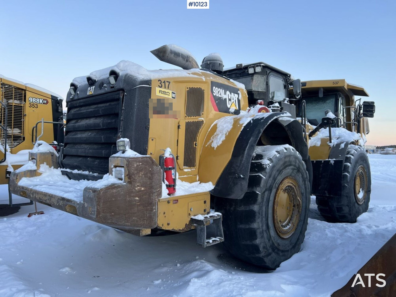 Ładowarka kołowa CAT 982M Hjullastare