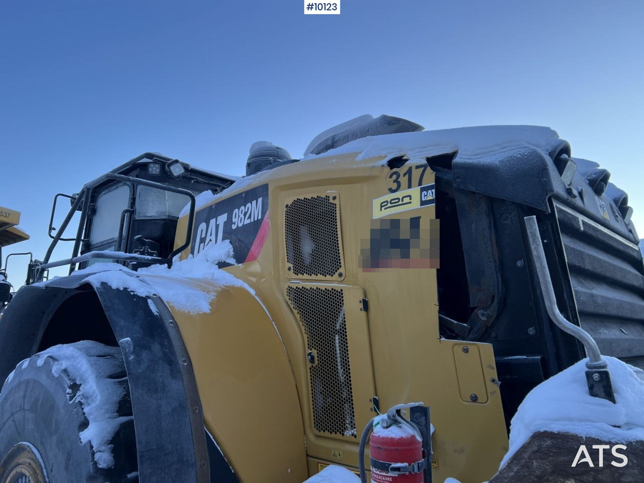 Ładowarka kołowa CAT 982M Hjullastare