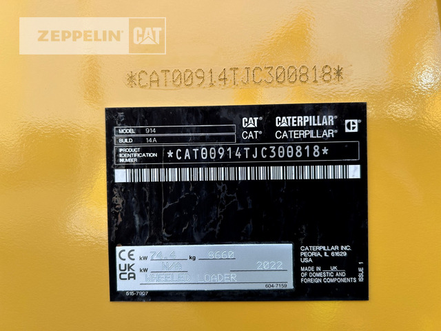 Ładowarka kołowa Cat 914-14A