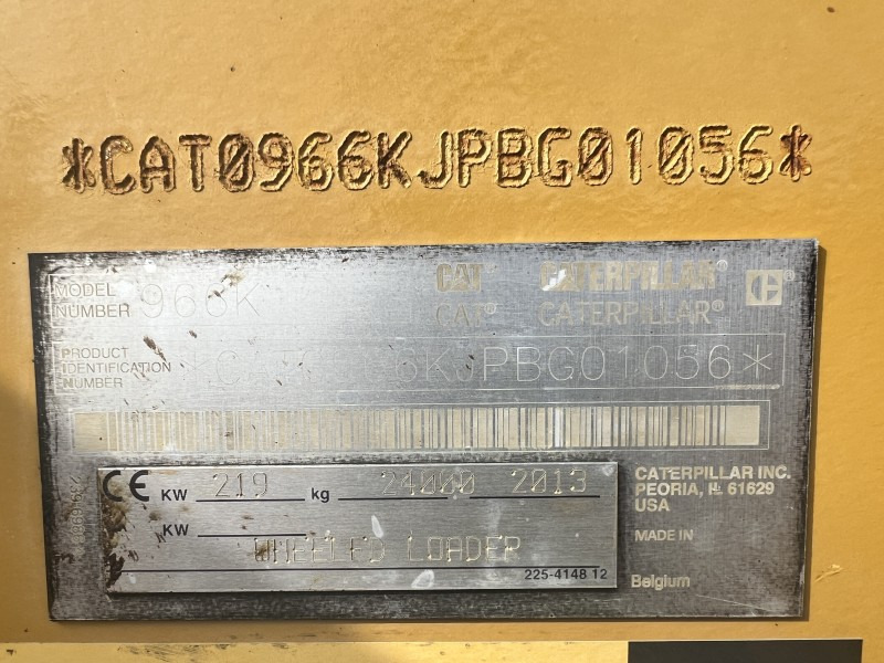 Ładowarka kołowa Caterpillar 966 K (111137)