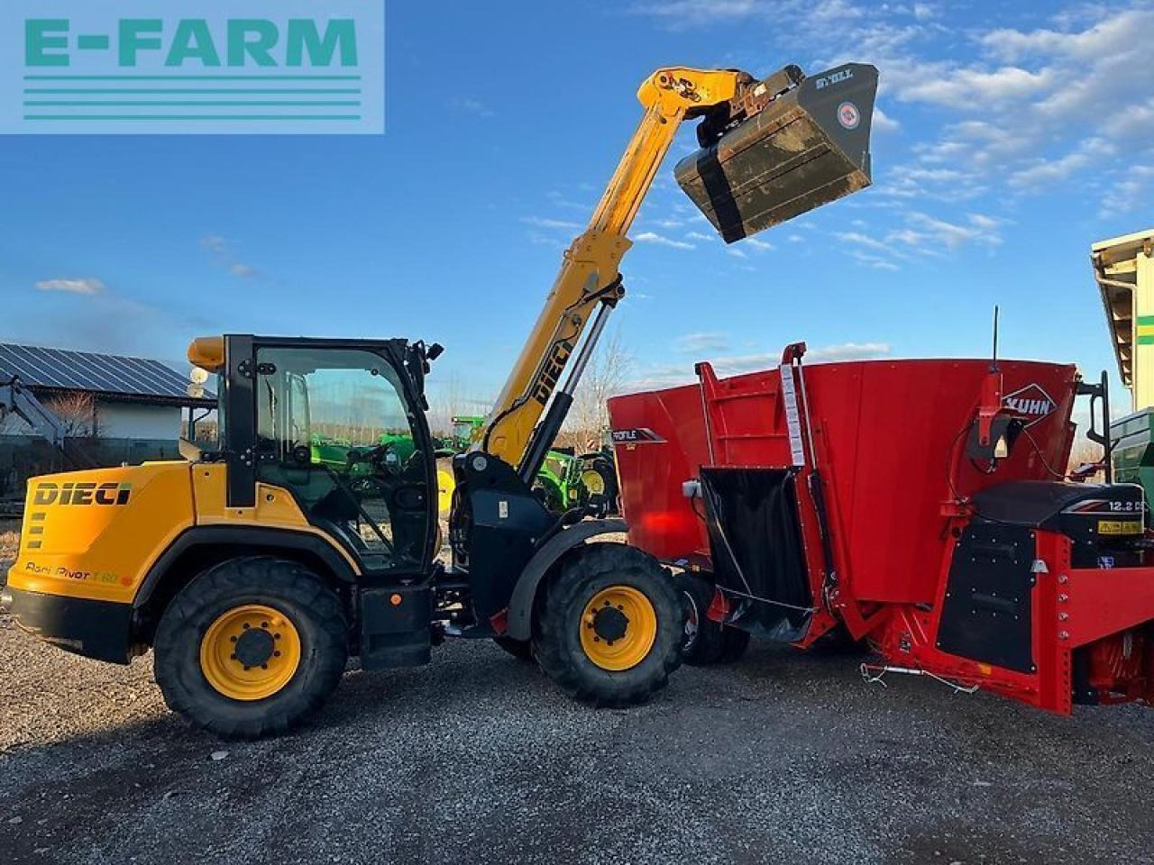 Ładowarka kołowa Dieci agri pivot t60 teleskopradlader