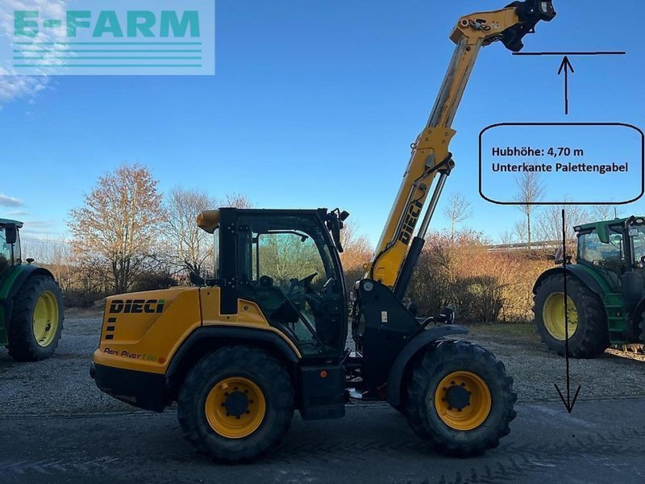 Ładowarka kołowa Dieci agri pivot t60 teleskopradlader