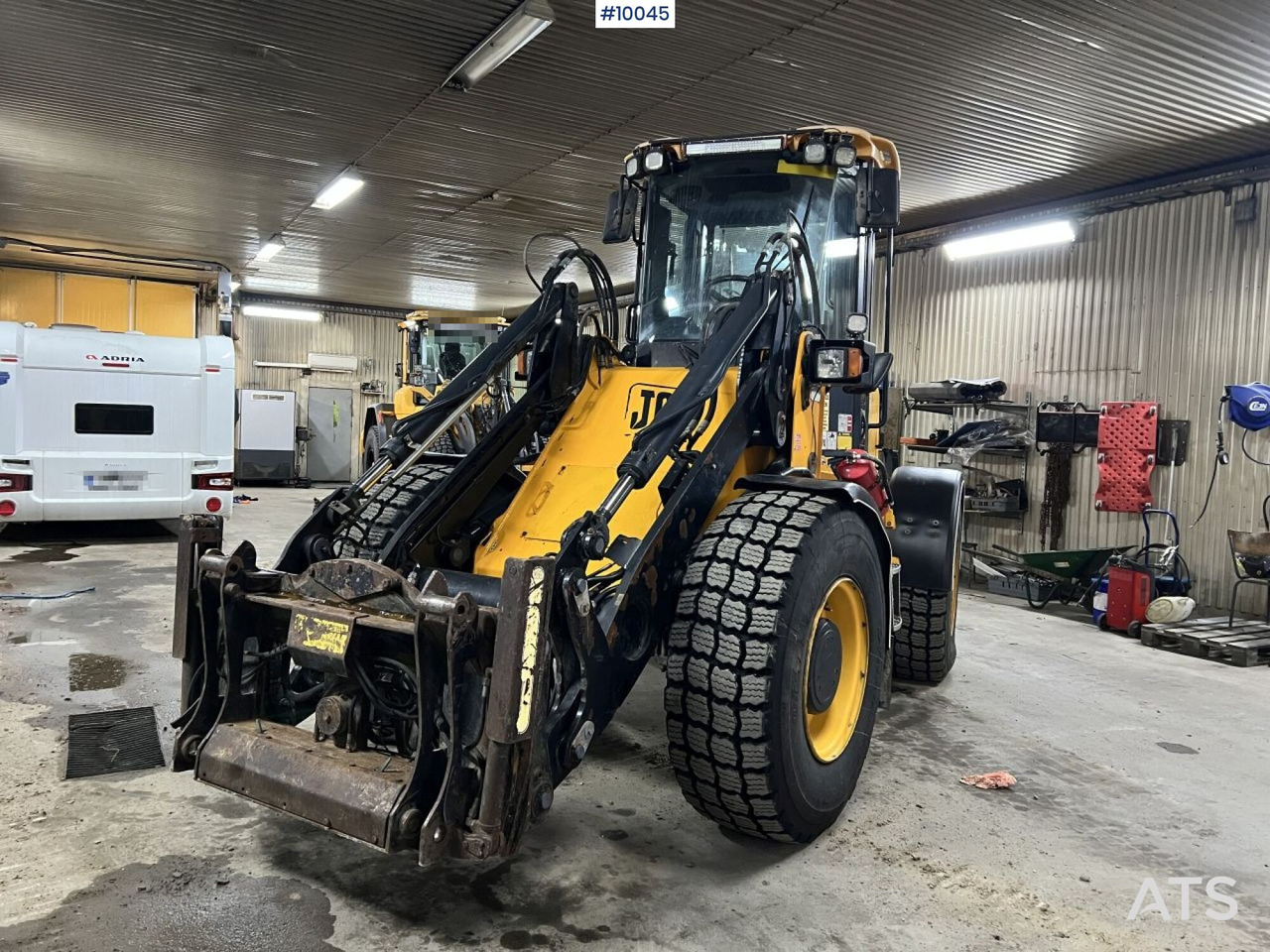Ładowarka kołowa JCB 416HT Wheel loader with tilt bracket