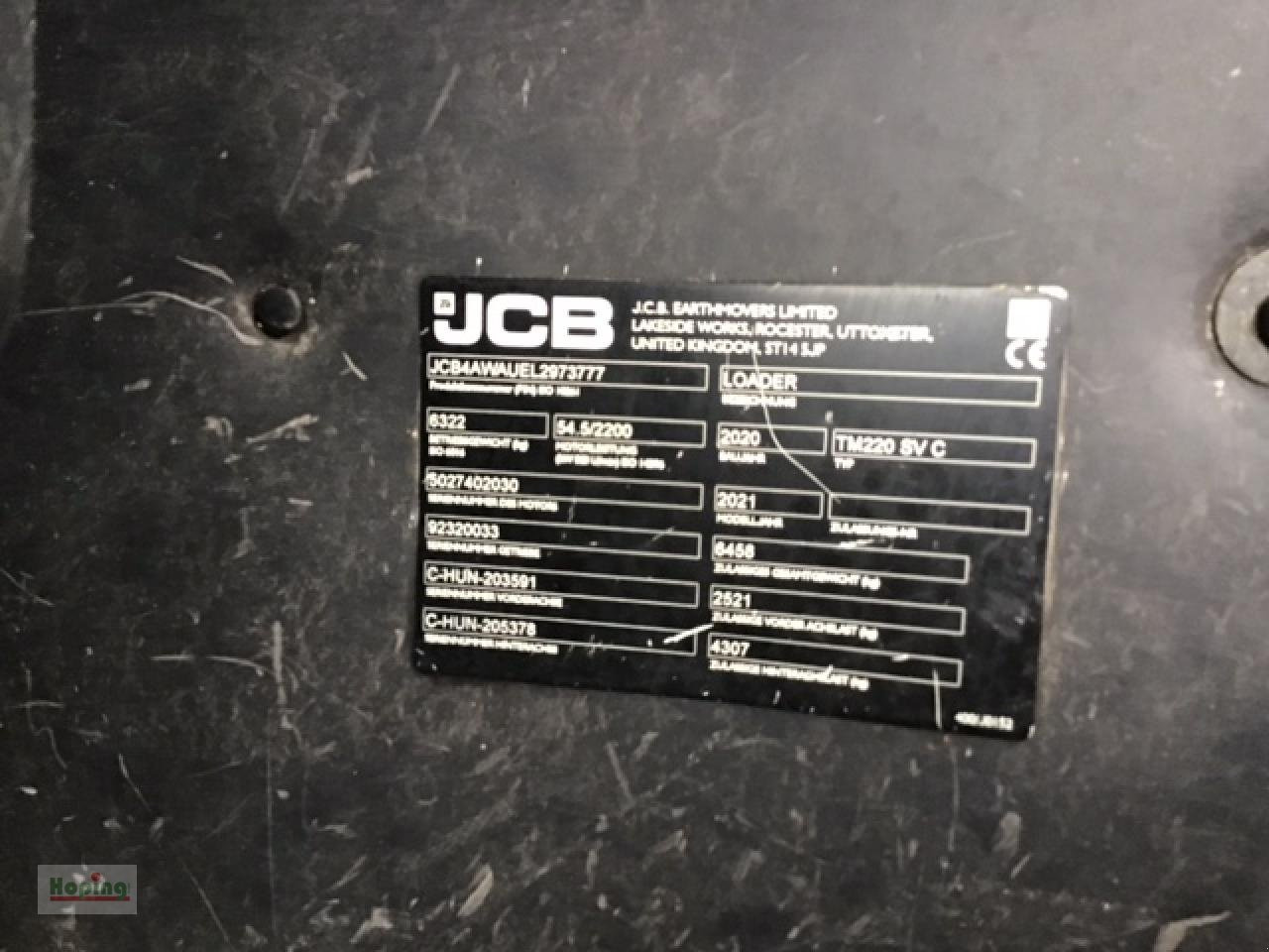 Ładowarka kołowa JCB TM 220