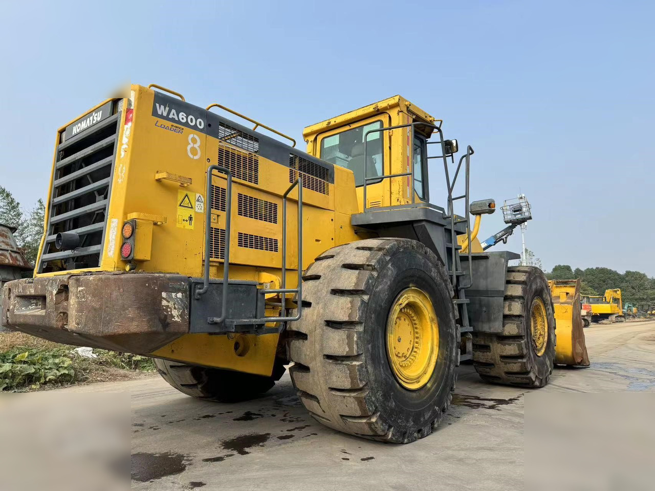 Ładowarka kołowa KOMATSU WA600-3